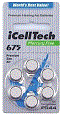 Батарейка воздушно-цинковая iCellTech А 675 [60!]